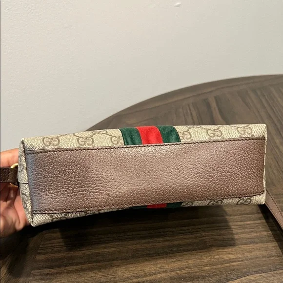 Gucci GG Supreme Ophidia Leather Crossbody - Picture 3 of 7
